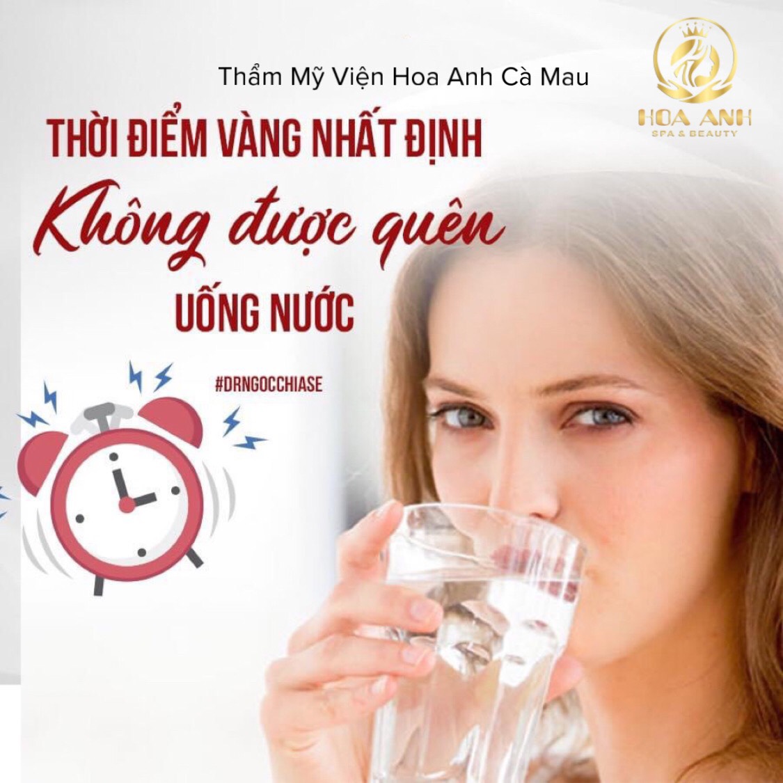 THỜI ĐIỂM VÀNG KHÔNG ĐỂ UỐNG NƯỚC