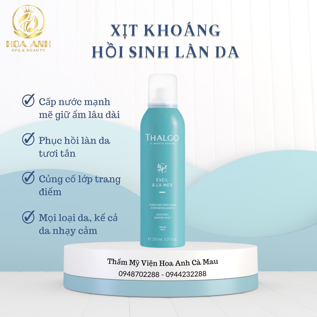 XỊT KHOÁNG HỒI SNH LÀN DA